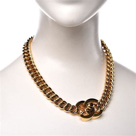 gold chanel choker|chanel necklace price list.